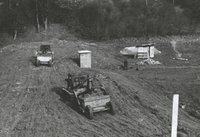 Hermann Ottó halrezervátum zárógátjának építése Tekeres-Kovácsszénája községek határában (Déldunántúli Vízügyi Igazgatóság 1968. évi termelési tevékenysége)